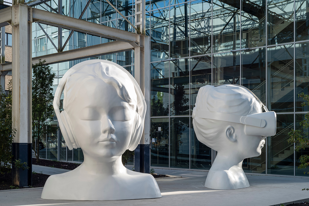 In a Silent Way, Nathalie Talec, Quartier de la création, Le Voyage à Nantes © Martin Argyroglo _ Lvan, Adagp