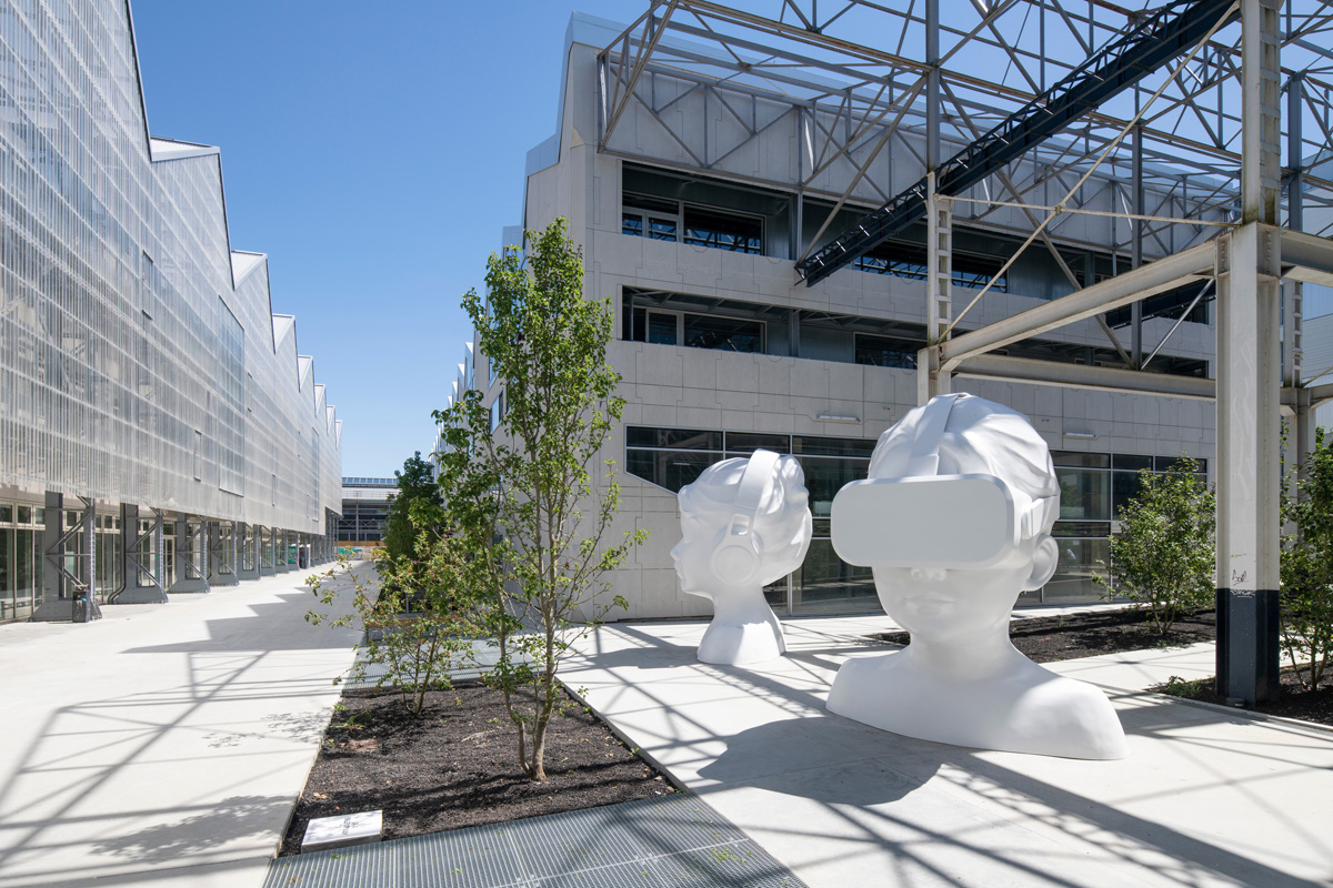 In a Silent Way, Nathalie Talec, Quartier de la création, Le Voyage à Nantes © Martin Argyroglo _ Lvan, Adagp